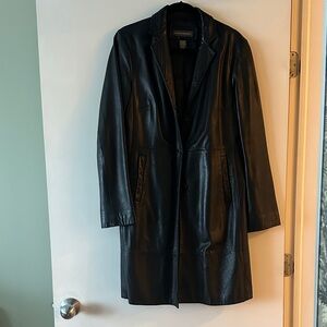 Banana Republic Black Leather Jacket